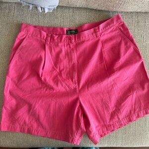 Ralph Lauren Bright Pink Women's Bermuda Shorts
